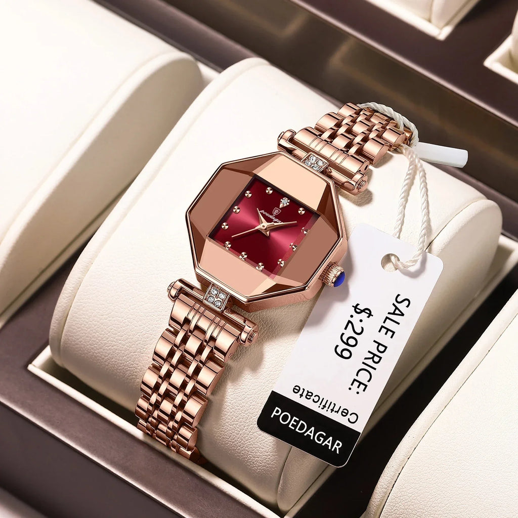 POEDAGAR Women's Quartz Watch