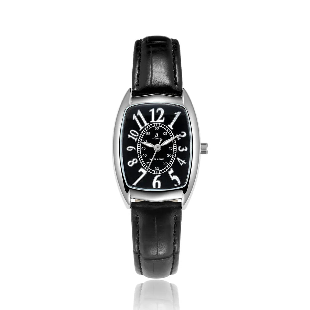 Luxury Retro Ladies Watch with Leather Strap