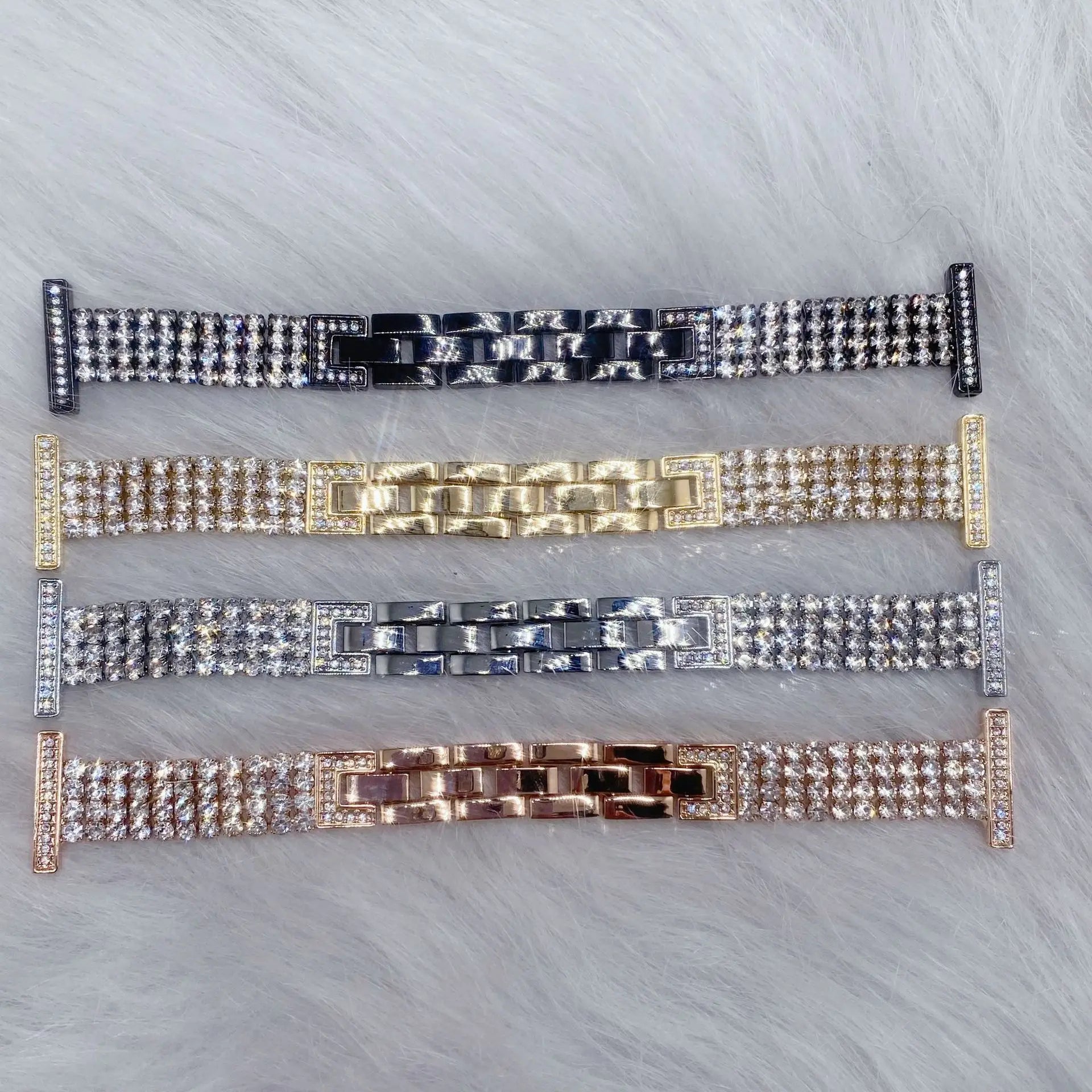 Elegant Diamond Apple Watch Bracelet Band