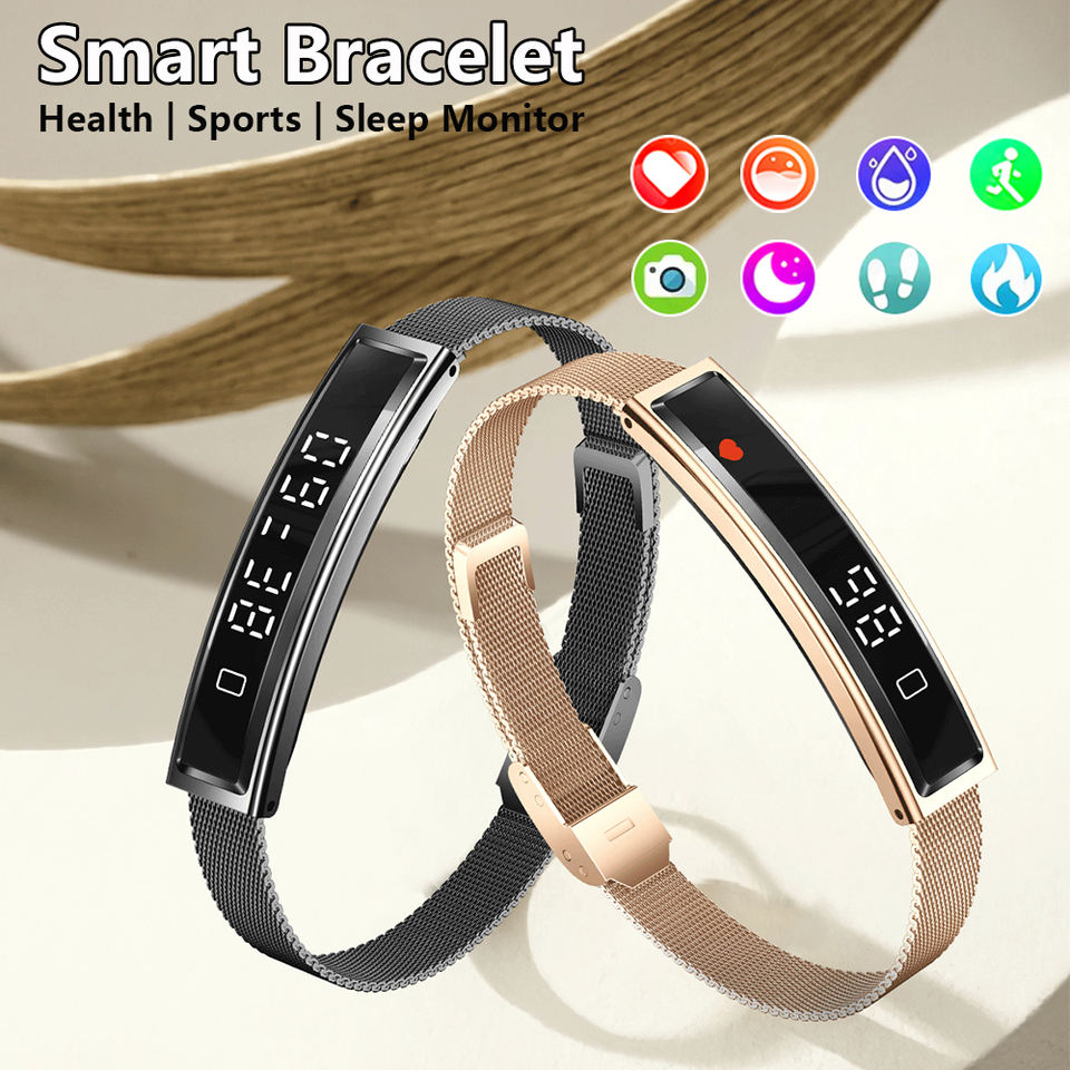B3 Smart Bracelet Fitness Tracker – Heart Rate & Sleep Monitor