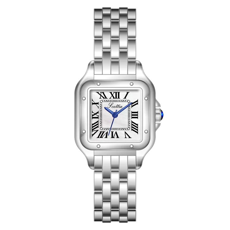 Scottie 9100 Luxury Women's Quartz Watch - Gold
