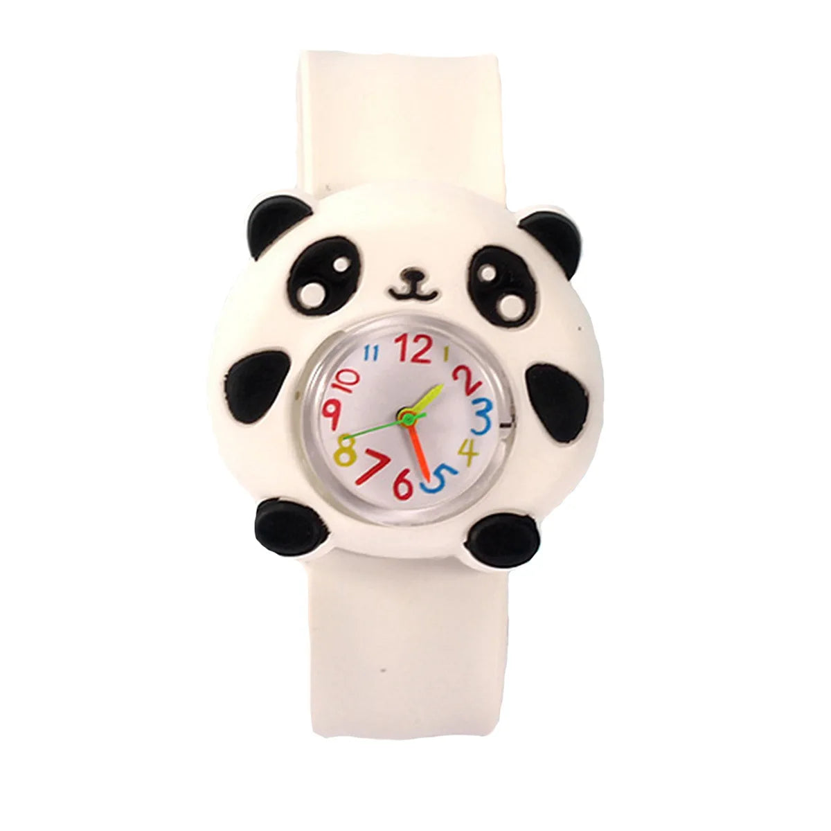 3D Animal Cartoon Silicone Kids Quartz Watch