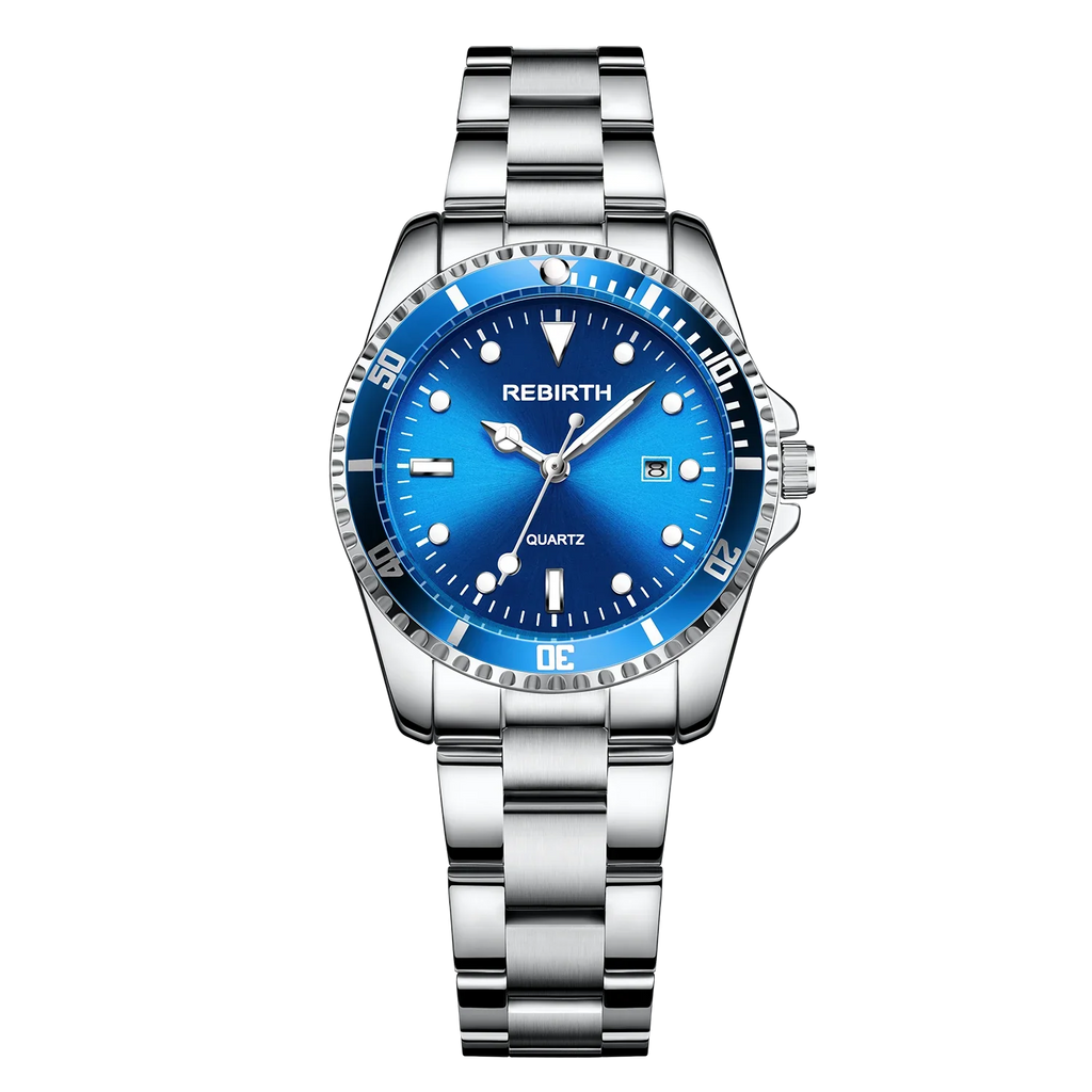 Elegant Alloy Mesh Strap Women's Quartz Watch