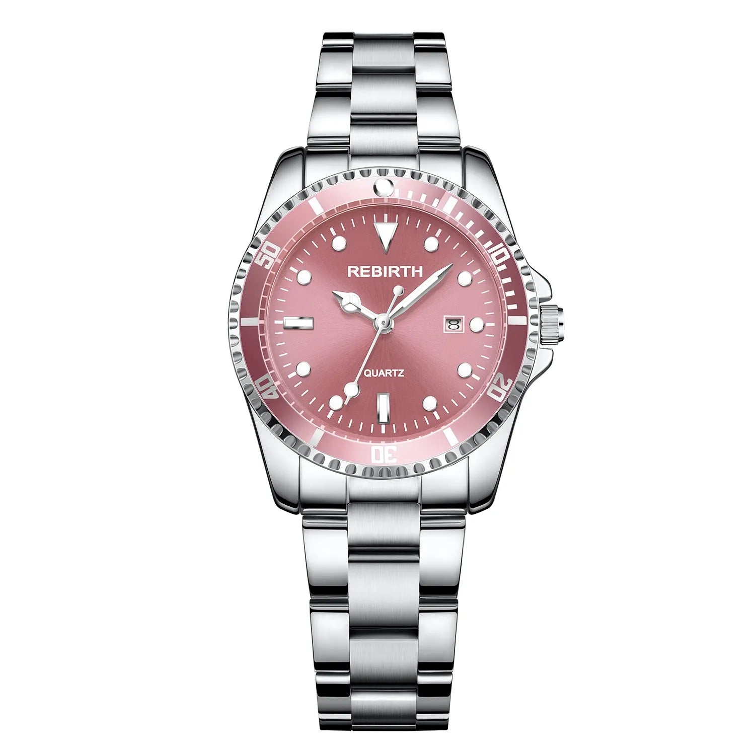 Elegant Alloy Mesh Strap Women's Quartz Watch
