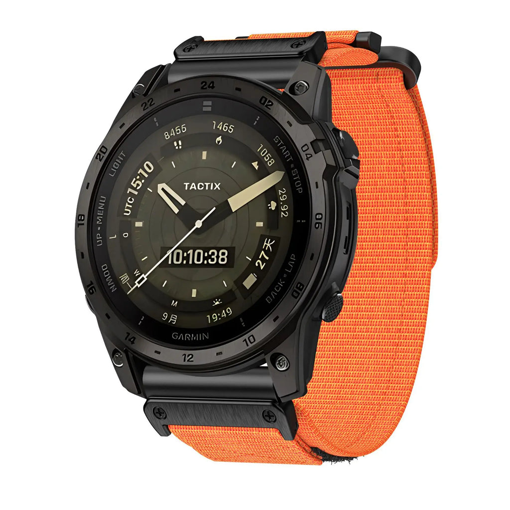 Chungming Outdoor Rugged Woven Nylon Sport Adjustable Watch Band