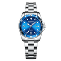Elegant Alloy Mesh Strap Women's Quartz Watch