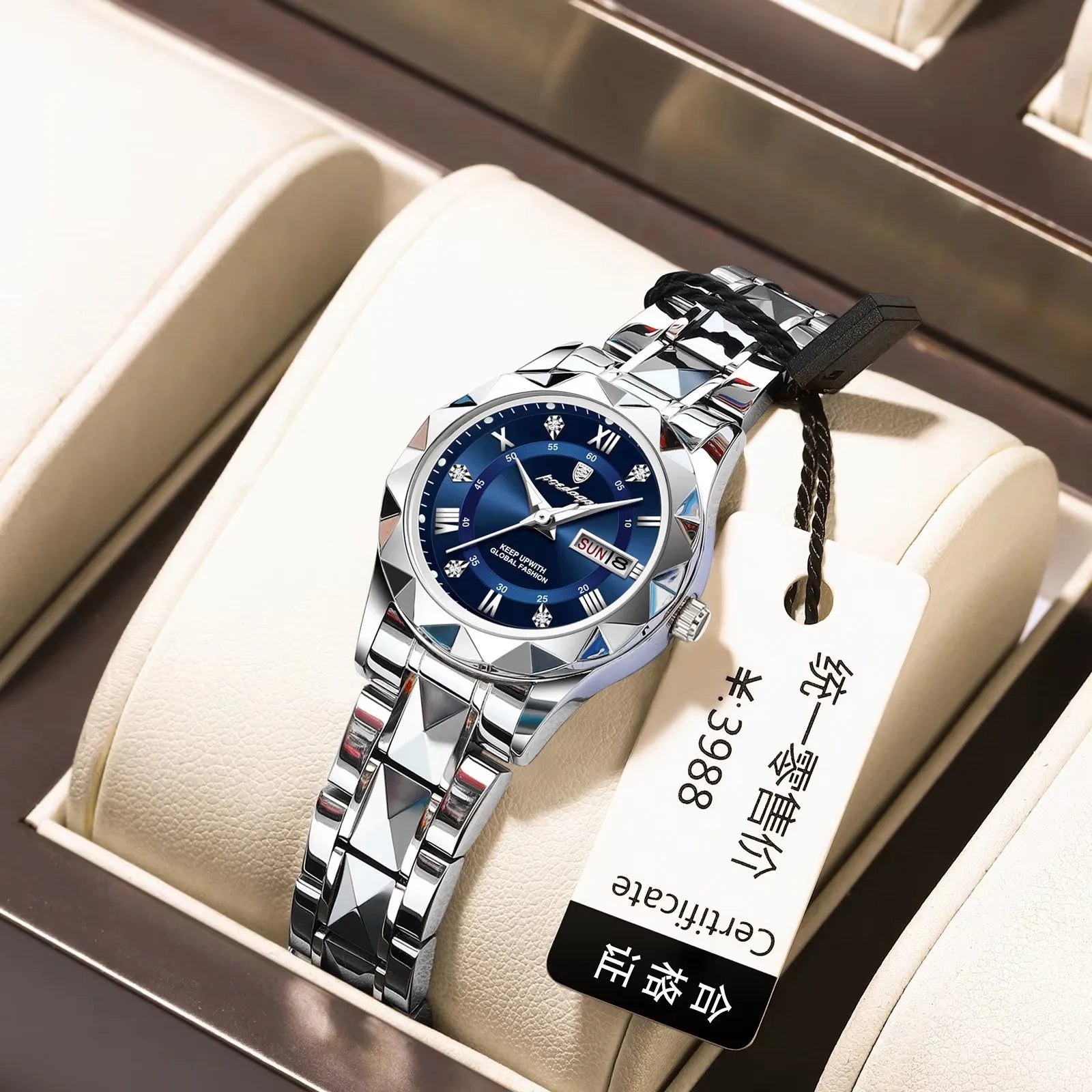 POEDAGAR 306 Luxury Ladies Luminous Watch