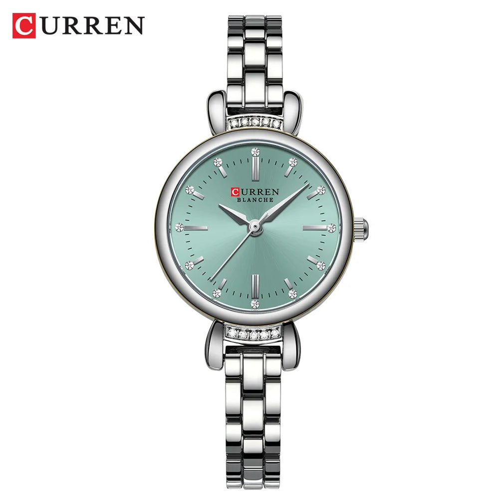 CURREN 9098 Gold Women's Waterproof Quartz Watch