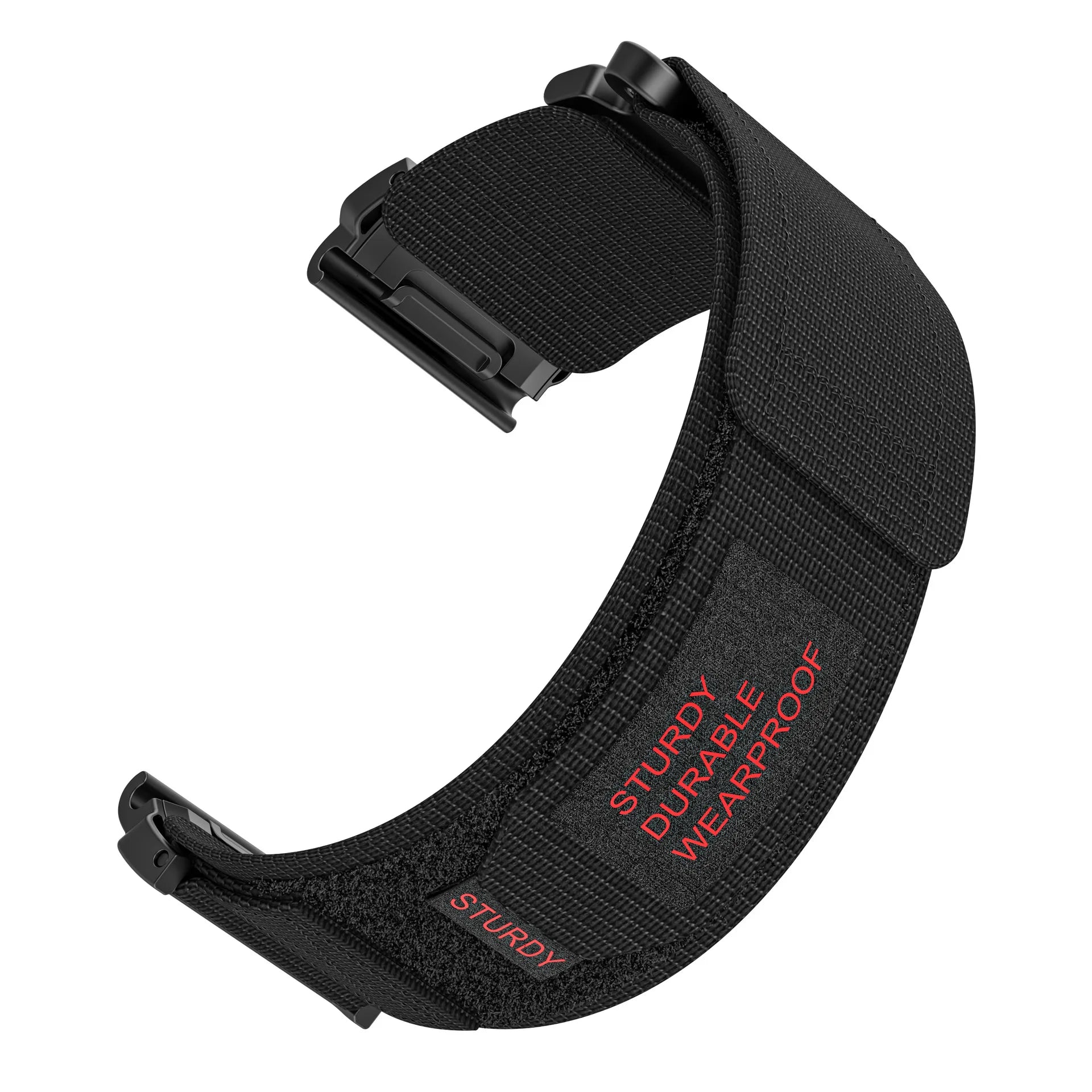 Chungming Outdoor Rugged Woven Nylon Sport Adjustable Watch Band
