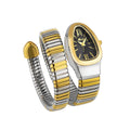 Luxury Snake-Shaped Quartz Watch for Women