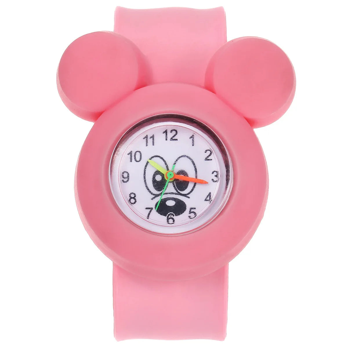 3D Animal Cartoon Silicone Kids Quartz Watch