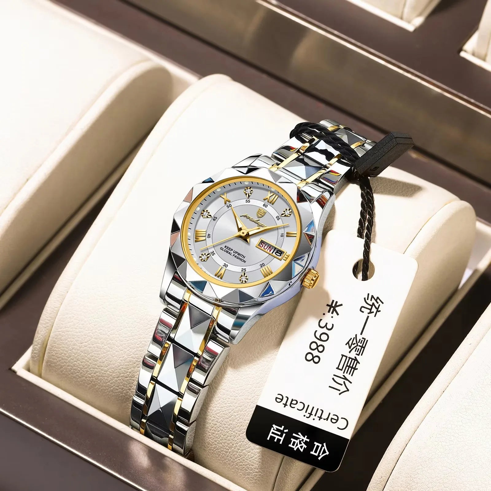 POEDAGAR 306 Luxury Ladies Luminous Watch