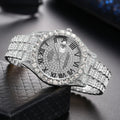 Luxury Quartz Rhinestone Wristwatch