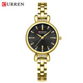 CURREN 9098 Gold Women's Waterproof Quartz Watch