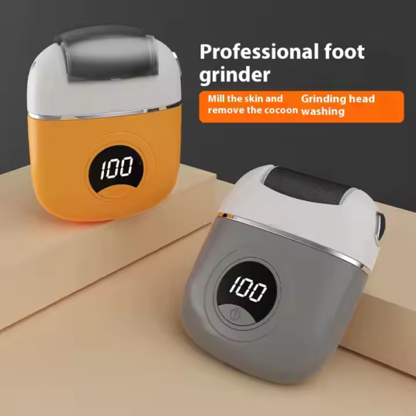 Portable Electric Foot Grinder Automatical Foot Dead Skin Sanding Mini Travel Pedicure Callus Remover - Image 2