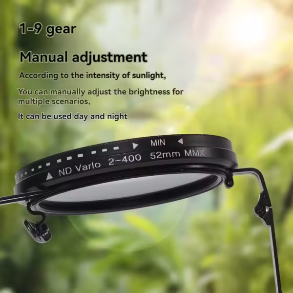 1-9 Gear Auto Tint Eyewear – Stylish UV400 Unisex Sunglasses for Outdoor Use - Image 3